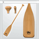 Straight Shaft Canoe Paddles