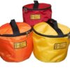 3 30L barrel buckets with lids
