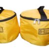 30L and 60L Barrel Buckets with Lids - Yellow