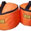 30L and 60L Barrel Buckets with Lids - Orange
